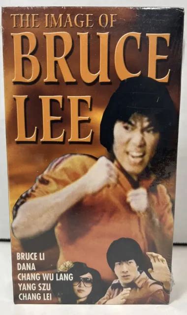 The Image Of Bruce Lee Rare Sealed Vhs Tape Movie Kung Fu Martial Arts