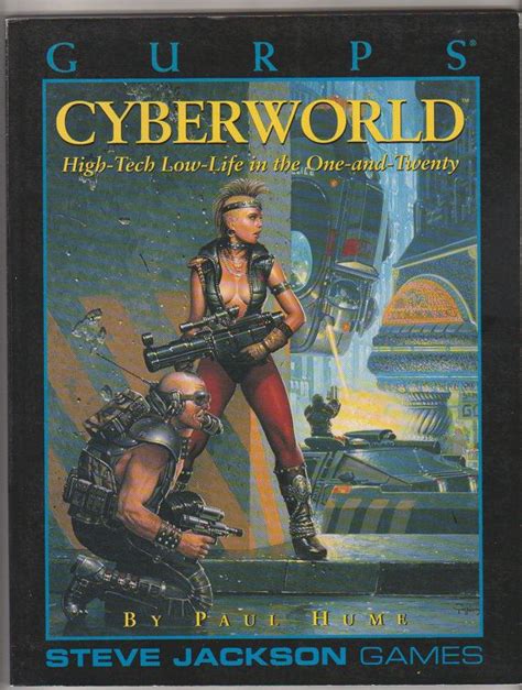 Gurps Cyberworld Sourcebook Role Playing Supplement Vf Steve