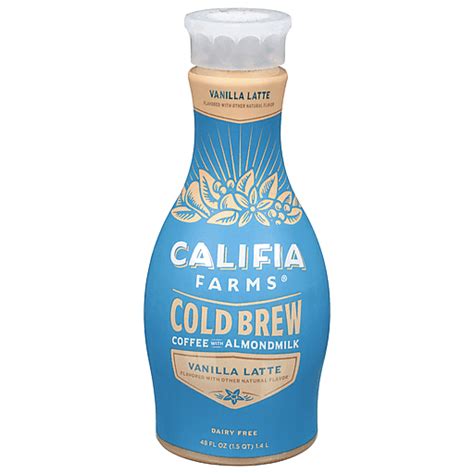 Califia Farms Iced Coffee Vanilla Latte Juice And Drinks Foodtown