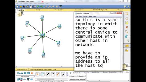 Star Topology Using Switch Cisco Packet Tracer By Enginerd Sunio