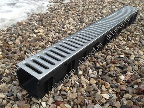Готовые комплекты Лотки с решетками | Ливневая канализация | Водоотвод ...