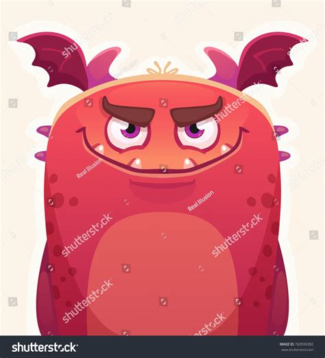 Cartoon Cute Monster Stock Vector Royalty Free 769599382 Shutterstock