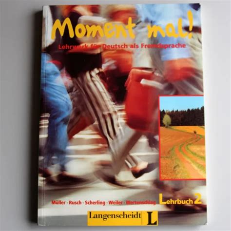 MOMENT MAL LEHRWERK für Deutsch als Fremdsprache Lehrbuch 2 EUR 3 95