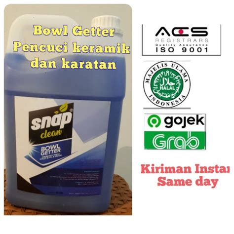 Bowl Getter Pencuci Keramik Toilet Dan Karatan Snap Clean Liter