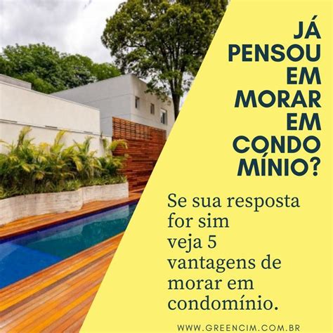 Morar Em Condom Nio Vantagens Condom Nio