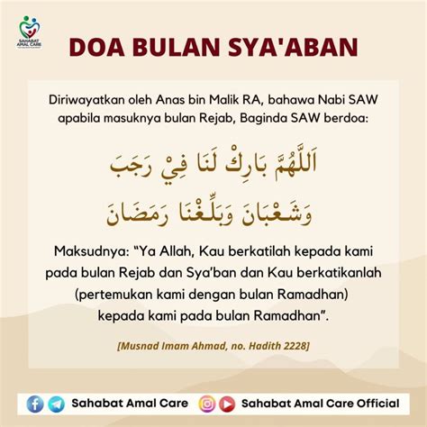 Nisfu Syaaban 2023 : Kelebihan, Doa & Amalan Yang Disunatkan