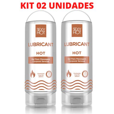 Kit Lubrificante Hot Gel Para Massagem Corporal T Rmico Ml Loja Pimenta