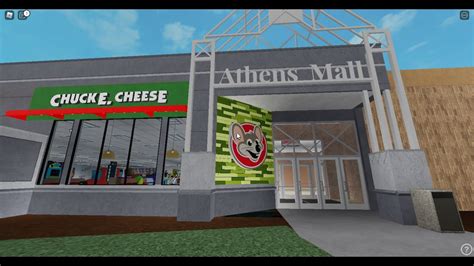 Chuck E Cheese S Athens Robloxia Store Tour Youtube