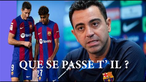 LE PROBLEME XAVI LEWANDOSKI YAMAL POURQUOI BARCELONE EST SI