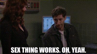 Yarn Sex Thing Works Oh Yeah B Positive S E Joint Pain Video Clips By