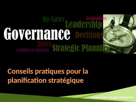 Ppt Sirc Ca Governance A Choisir Les Membres De Léquipe De