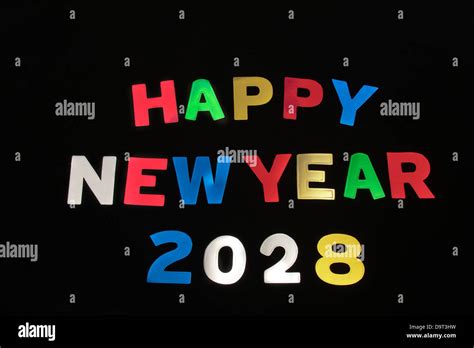 HAPPY NEW YEAR 2028 Stock Photo - Alamy