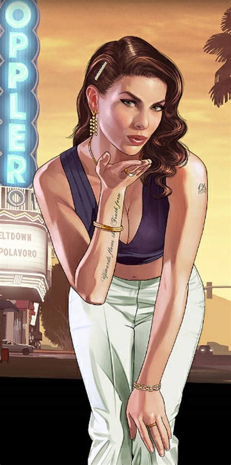 Gta 5 Pc Loading Screen Girl 2 By Daniel Rain On Deviantart