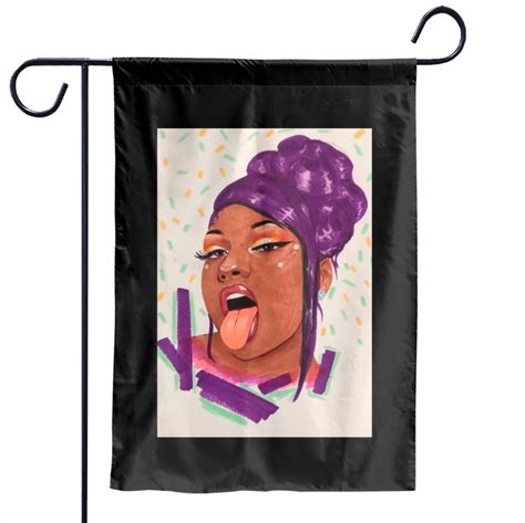 Megan Thee Stallion Megan Thee Stallion Garden Flags Sold By Ed Lee