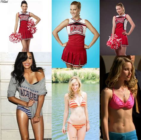 Glee's "Unholy trinity": Naya Rivera (Santana Lopez) vs Heather Morris (Brittany Pierce) vs ...