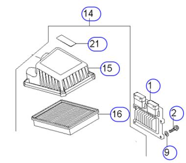 Ecu Cerebro Computador Para KIA OPTIMA MAGENTIS Parte 39111