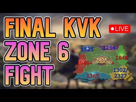 1254 S Last KVK VS 1365 1846 Zone 6 Rise Of Kingdoms YouTube