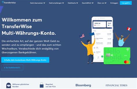 Transferwise Borderless Multiwährungs Konto im Test