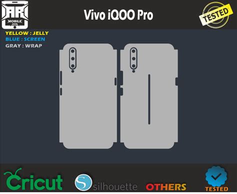 Vivo IQOO Pro Skin Template Vector ARMOBILESKIN