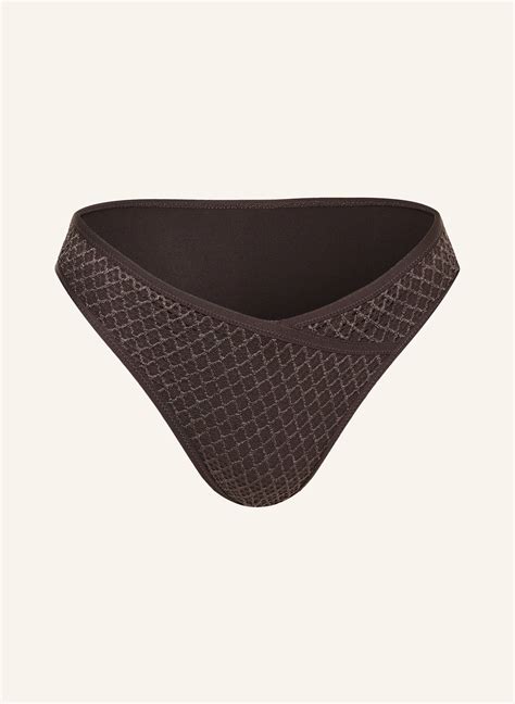 MARIE JO Basic Bikini Hose TOMAR In Dunkelbraun