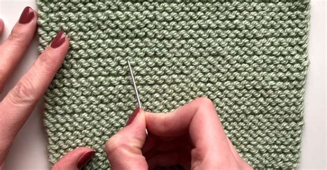 How To Count Rows And Stitches In Garter Stitch Lucinda Makes