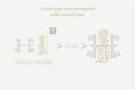 Wedding Monograms font - Dfonts