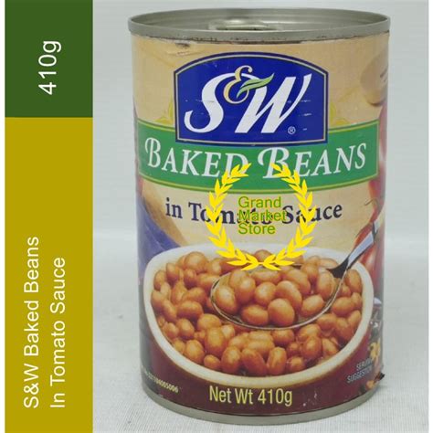 Jual Sw Sandw Baked Beans In Tomato Sauce 410 Gram Kacang Dalam Saus