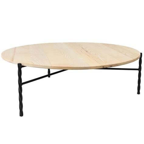 Von Iron Coffee Table From Souda Carrara Marble Top Made To Order For