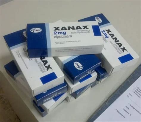 Pfizer Xanax Alprazolam 2mg Tablets 30 Treatment Antidepression 0