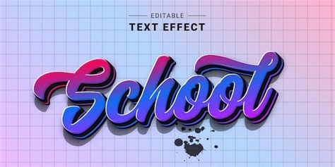 Premium Vector Editable 3d Lettering Graffiti Typography Design