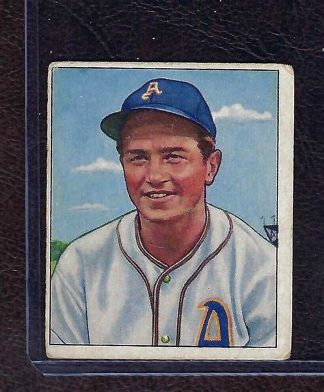 Bowman Elmer Valo Philadelphia Athletics Low Number Vg Ex