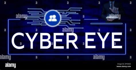 Inspiration Showing Sign Cyber Eye Concept Meaning Tool Engages In