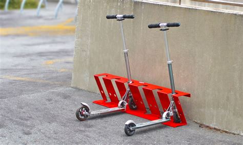 6-Space Scooter Park - Tilley & Patton Street & Park Furniture