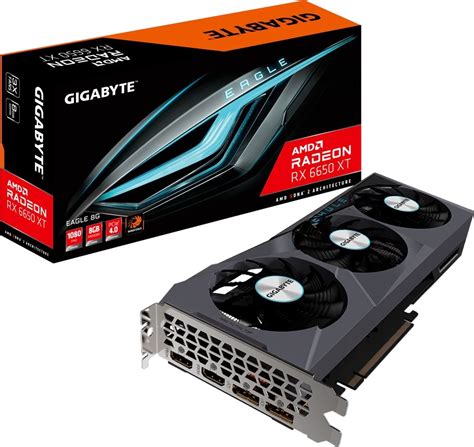 Gigabyte Radeon RX 6650 XT Eagle 8G GV R665XTEAGLE 8GD 8GB GDDR6 128