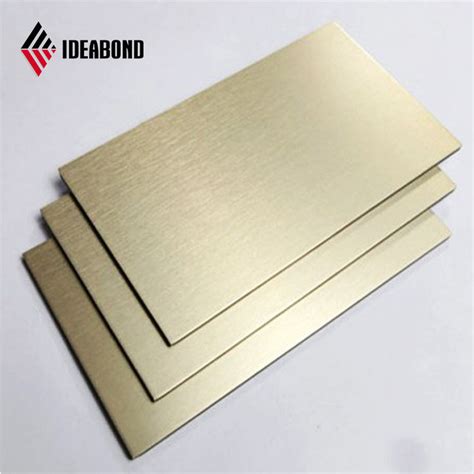 Ideabond Alucobond Brushed Color High Quality Wall Cladding Acp