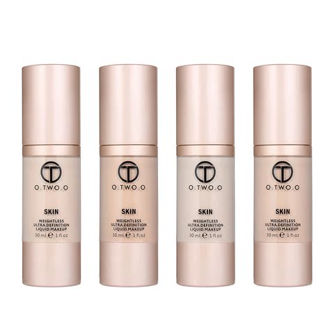 O TWO O Face Makeup Base Foundation Concealer Facial Coverage Fluid