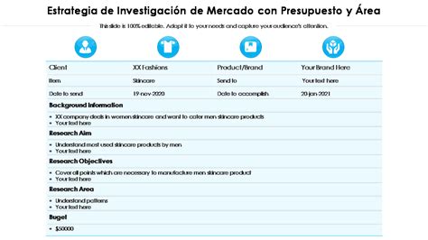 Las 7 mejores plantillas de presupuesto de investigación con muestras y