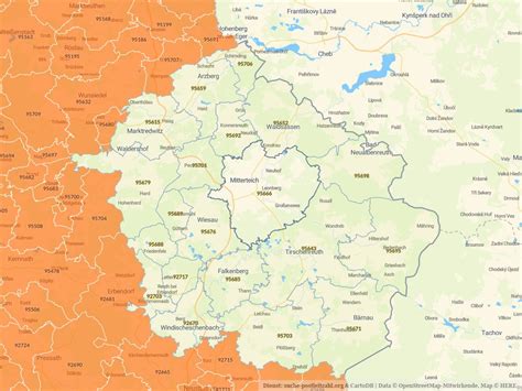 Postleitzahl 95666 • 2 Orte im Postleitzahlengebiet
