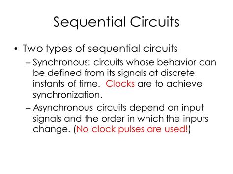 Generic Block Diagram Of Sequential Circuits Circuit Diagram