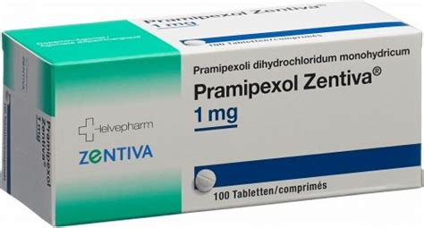 Pramipexol Zentiva Tabletten Mg St Ck In Der Adler Apotheke