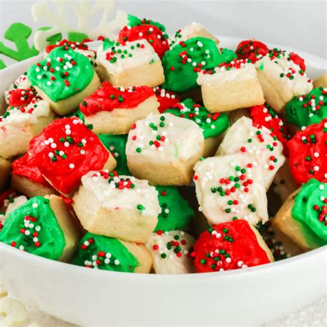 Christmas Sugar Cookie Bites Two Sisters