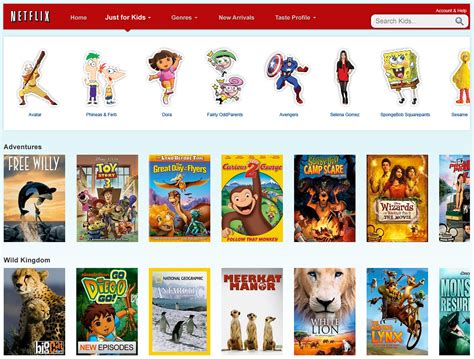 Netflix Unveils Just For Kids Experience