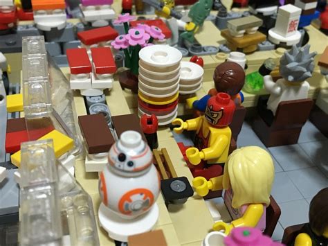 Check out this Lego sushi restaurant