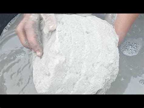 Asmr Very Soft Sand Dartmixd And Pure Cement Silk Crunchy Paste Play