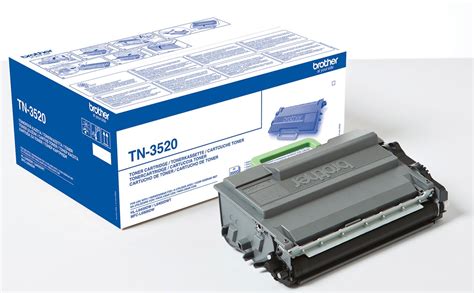 Brother toner, 20.000 pagina's, OEM TN-3520, zwart bij VindiQ Office