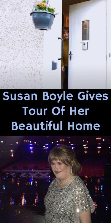 Susan Boyle gives tour of her newly remodeled home | Tours, Beautiful ...