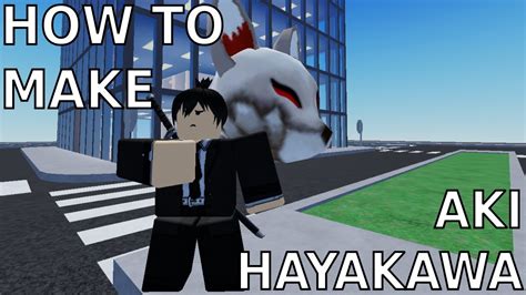 How To Make Aki Hayakawa In Roblox YouTube