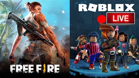 Jugando Free Fire Por Primera Ves En Pc Y Roblox Youtube