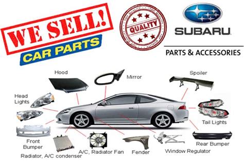 Subaru Wreckers Dismantlers Genuine Spare Parts From 10