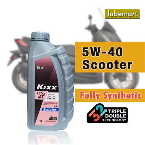 Kixx Ultra 4T Scooter Fully Synthetic Motorcycle Engine Oil 5W 40 API